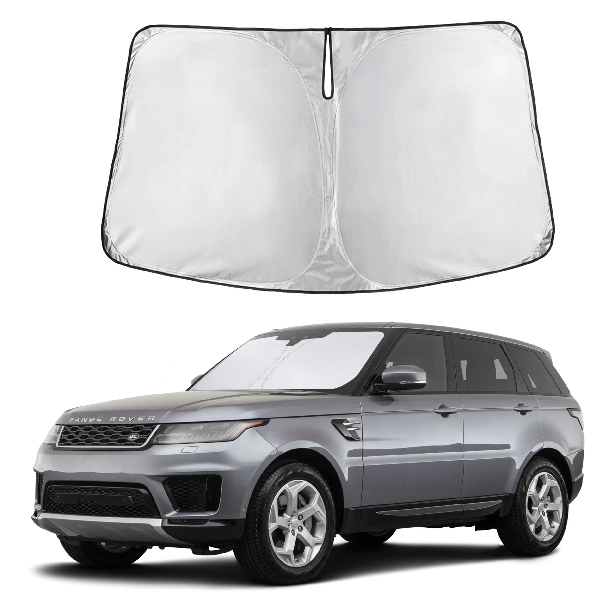 Front Windshield Sun Shade & Car Window Sun Visor