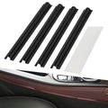 4-Piece Car Cable Management Covers for USB & Audio Wires