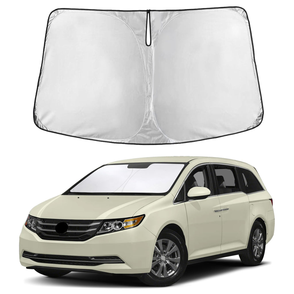 Front Windshield Sun Shade & Car Window Sun Visor