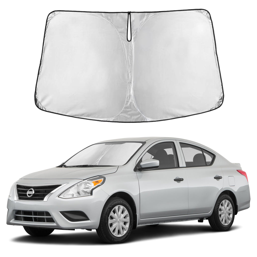Front Windshield Sun Shade & Car Window Sun Visor