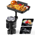 9.5-Inch Detachable Car Cup Holder Food Tray Table