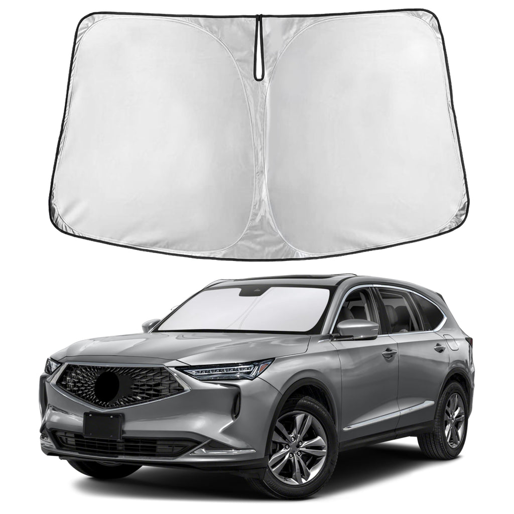 Front Windshield Sun Shade & Car Window Sun Visor