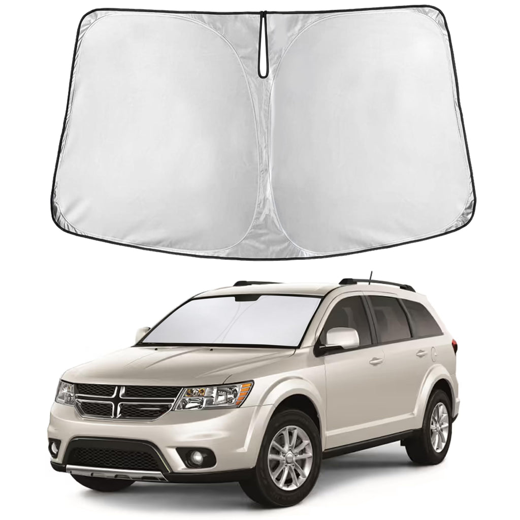 Reflective RV Windshield Sunshade for UV & Heat Protection