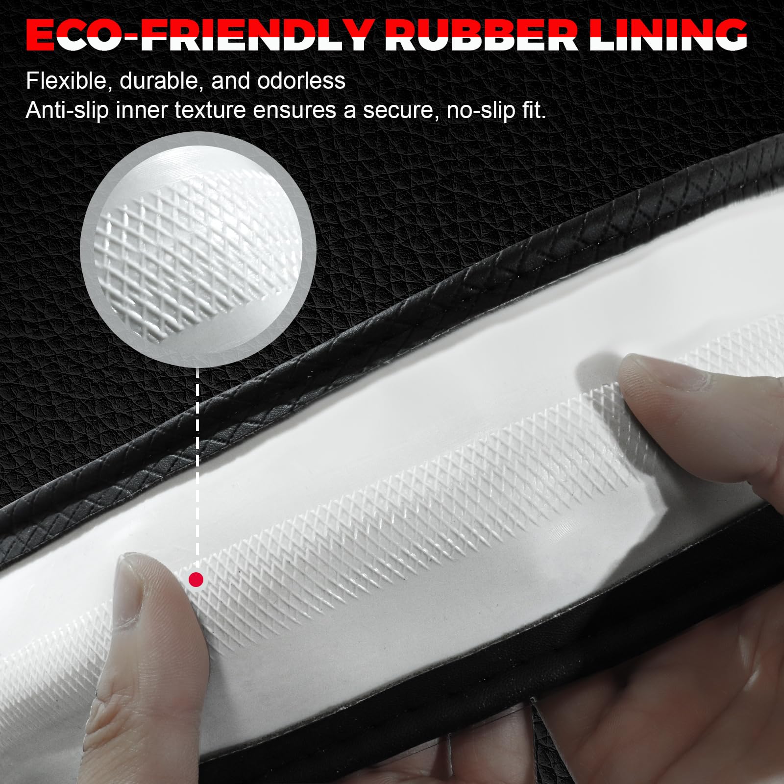 Durable Non-Slip Car Steering Wheel Cover for Daily Driving