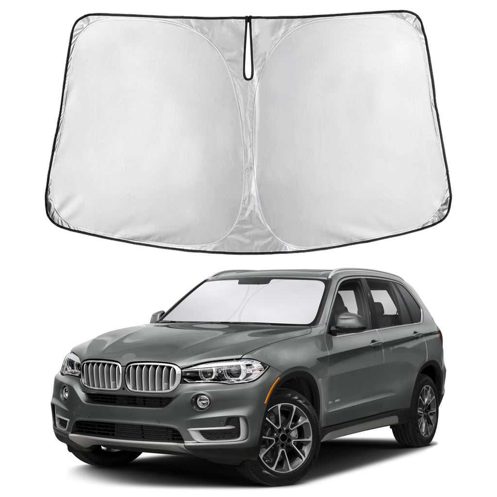 Reflective RV Windshield Sunshade for UV & Heat Protection