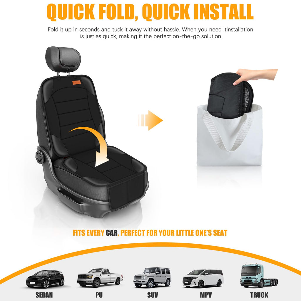 Child Car Seat Protector Cushion for Leather Seats