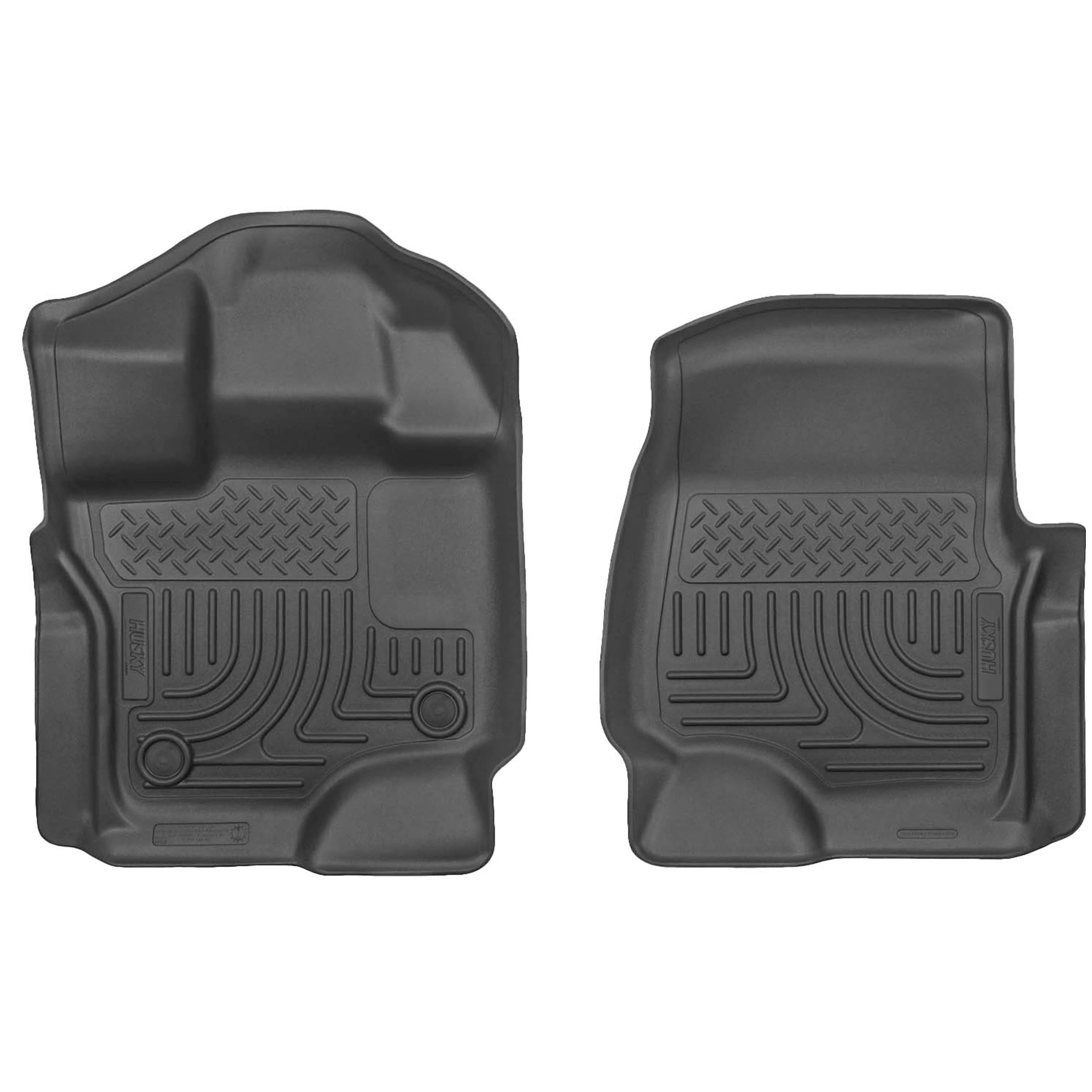 All-Weather Floor Mats with Raised Edge Protection