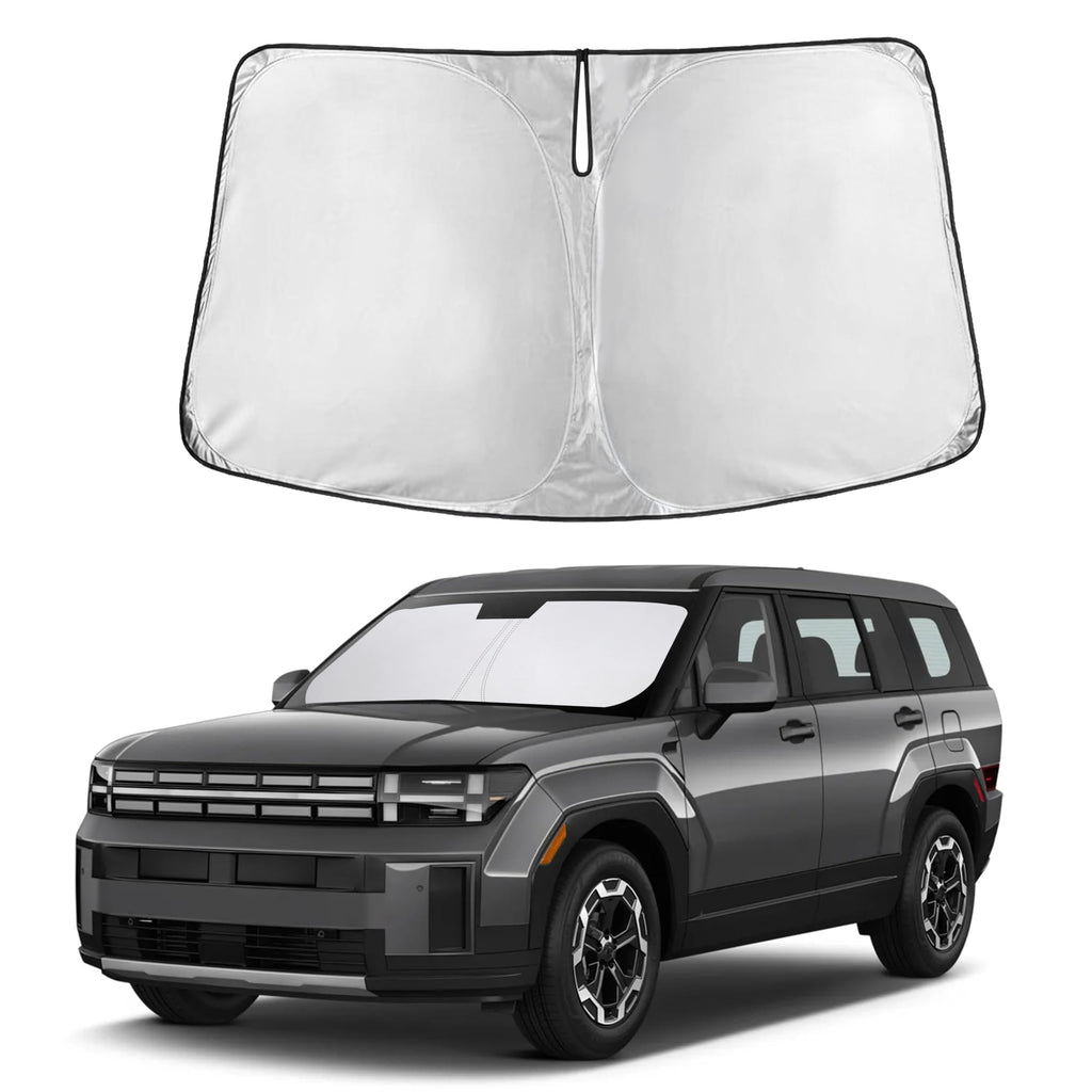 Front Windshield Sun Shade & Car Window Sun Visor