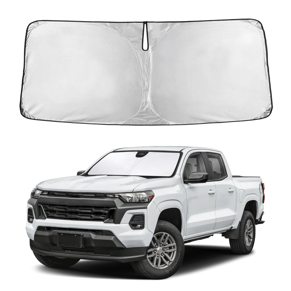 Front Windshield Sun Shade & Car Window Sun Visor