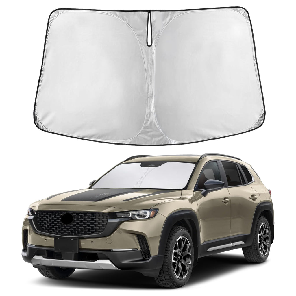 Front Windshield Sun Shade & Car Window Sun Visor