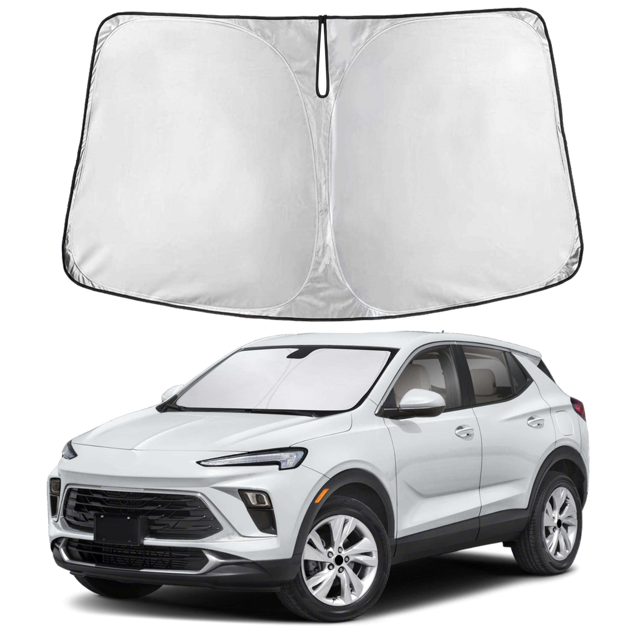 Reflective RV Windshield Sunshade for UV & Heat Protection