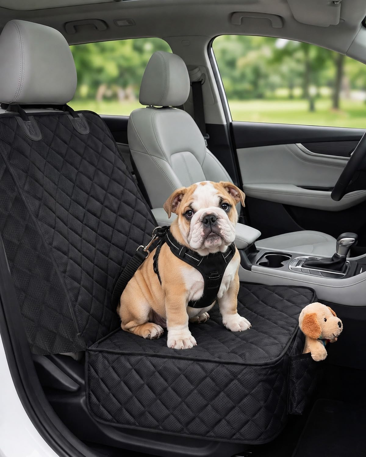 Waterproof 600D Dog Car Seat Cover Hammock for Cars & SUVs
