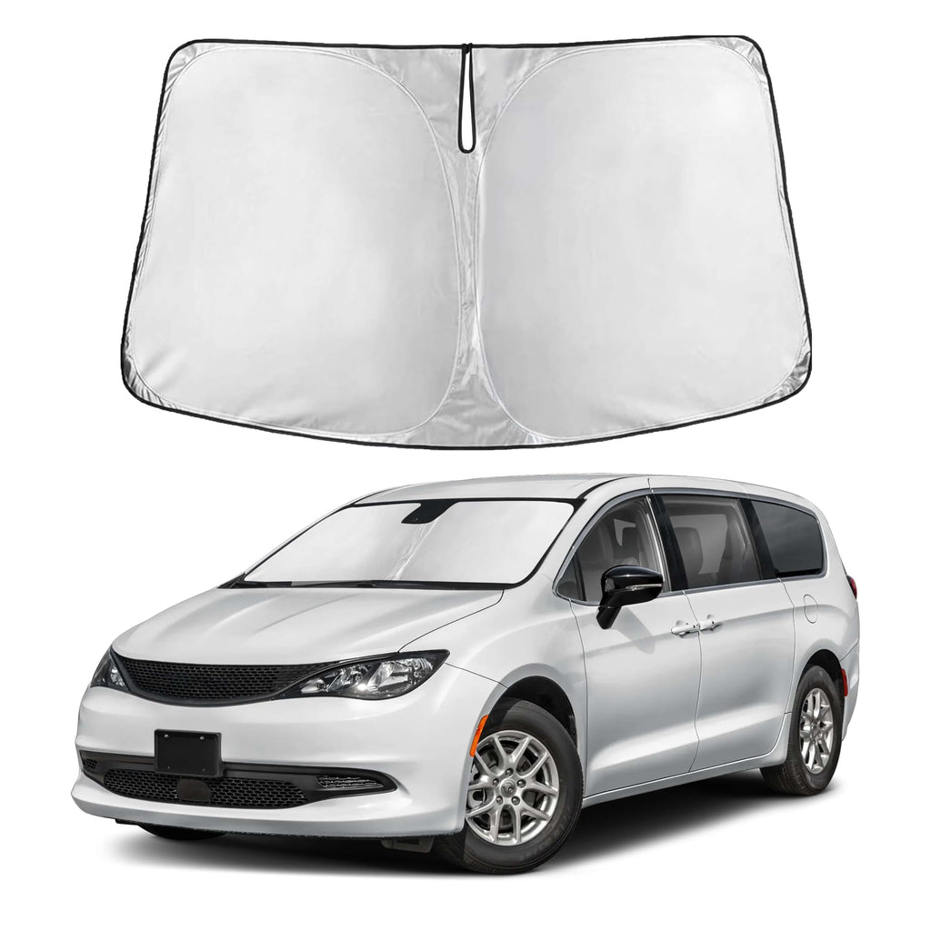Reflective RV Windshield Sunshade for UV & Heat Protection