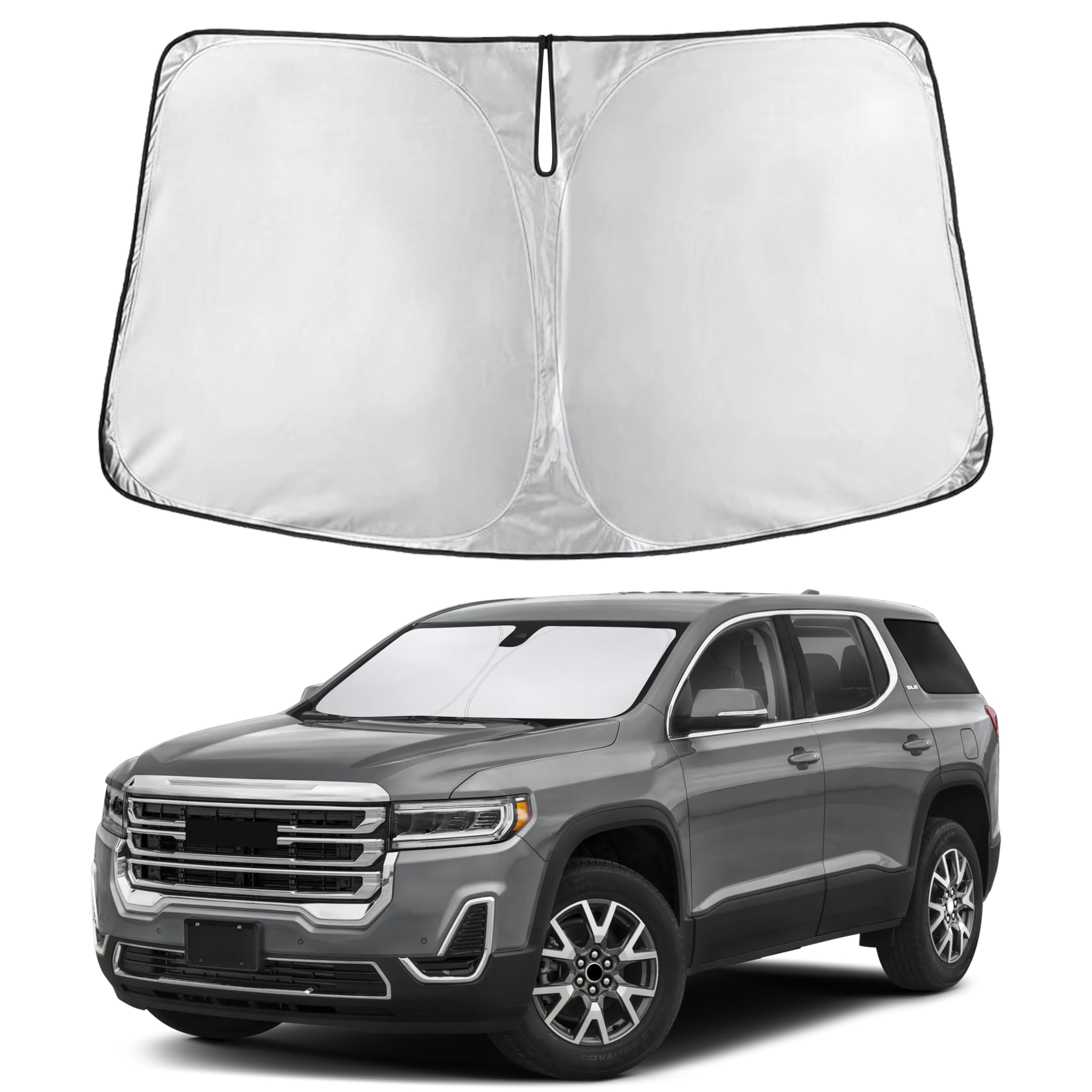 Reflective RV Windshield Sunshade for UV & Heat Protection
