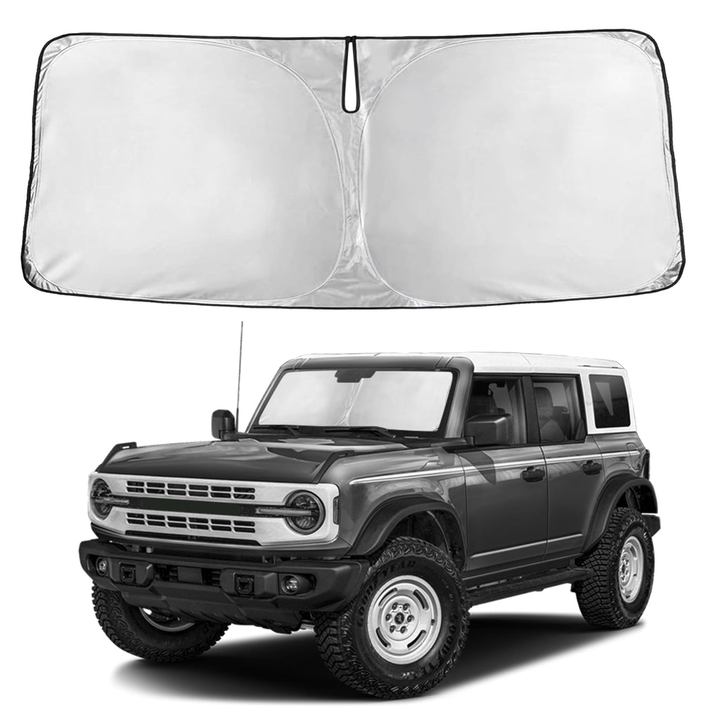 Reflective RV Windshield Sunshade for UV & Heat Protection