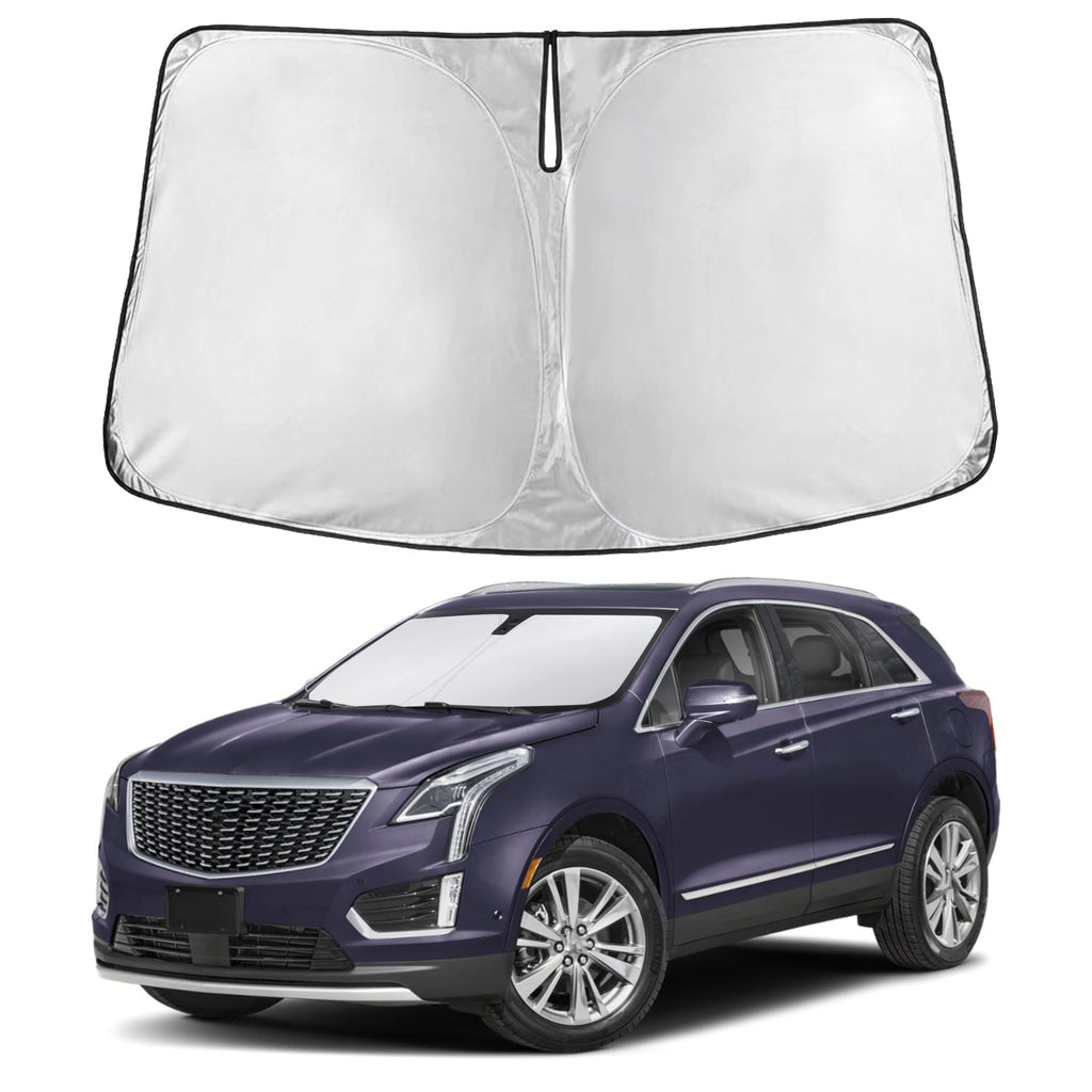 Front Windshield Sun Shade & Car Window Sun Visor