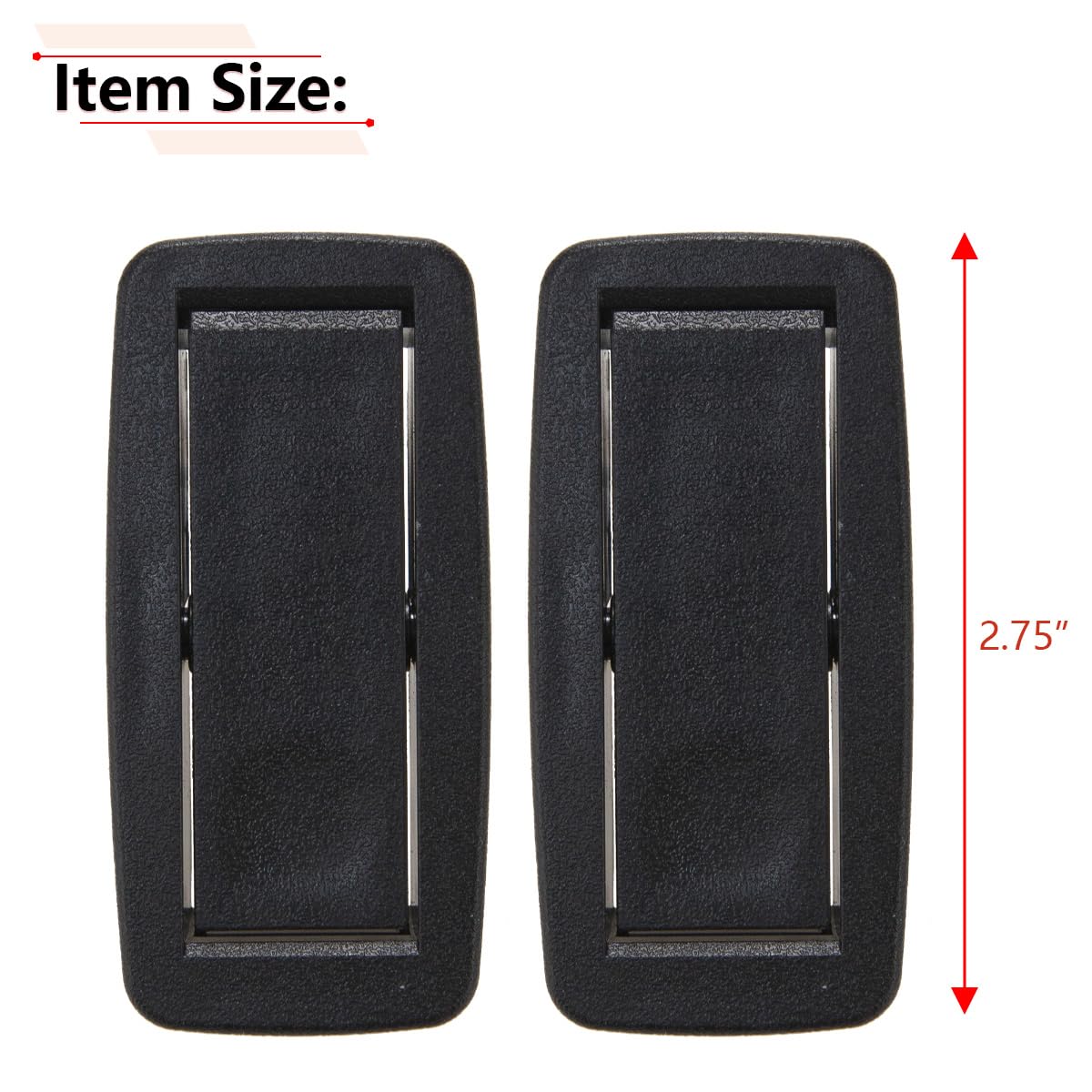2-Piece Rear Cargo Net Hook Set for Ford Edge