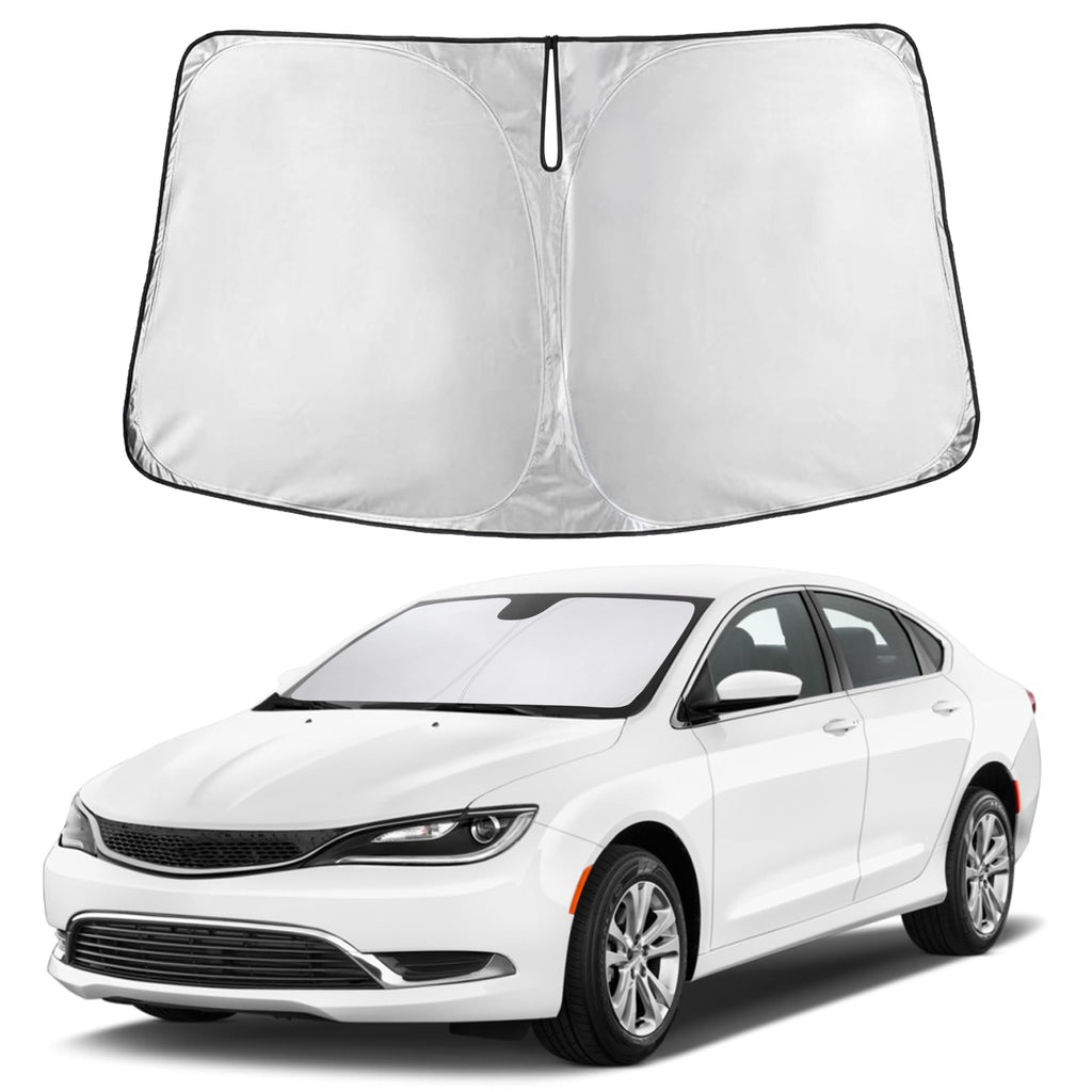 Reflective RV Windshield Sunshade for UV & Heat Protection