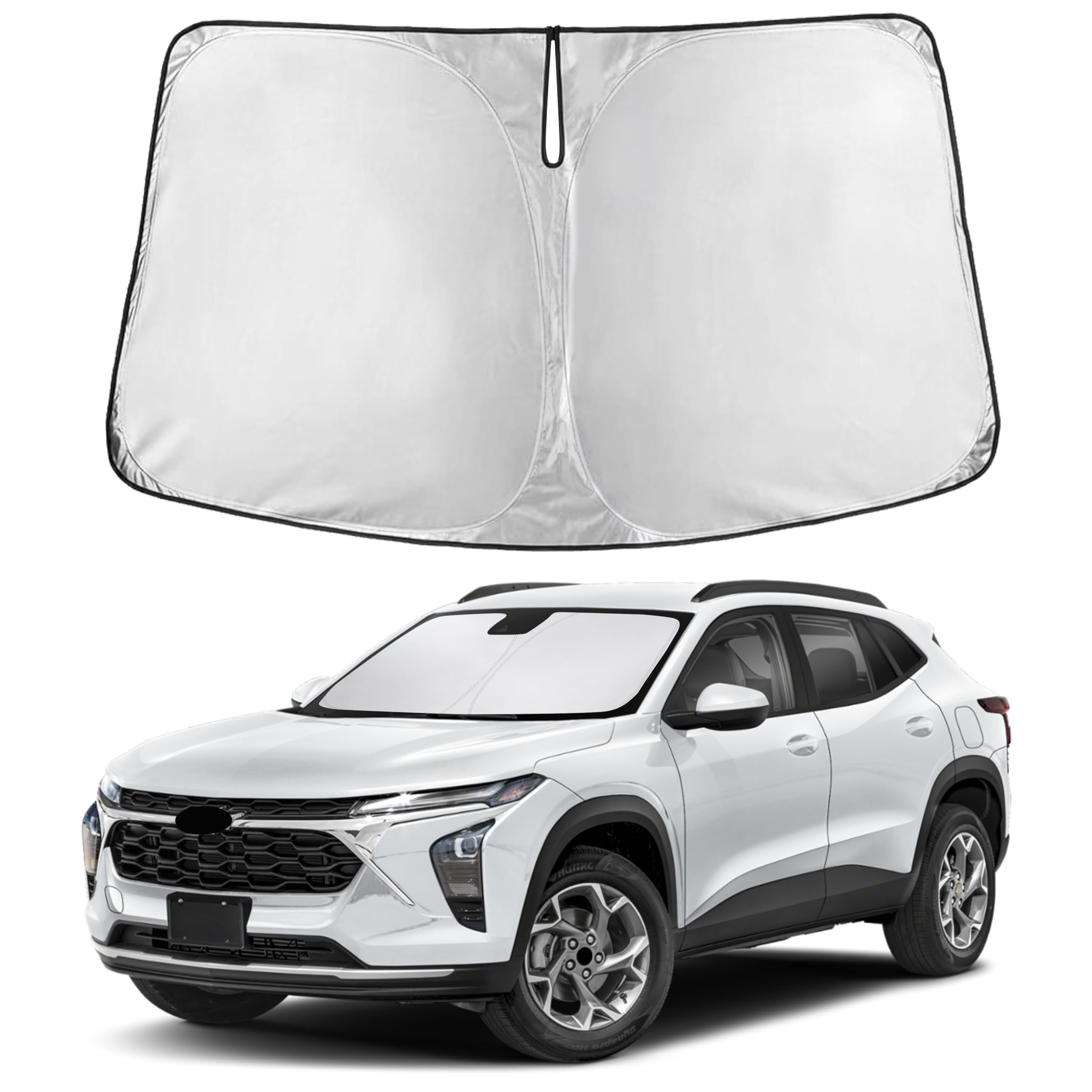 Reflective RV Windshield Sunshade for UV & Heat Protection