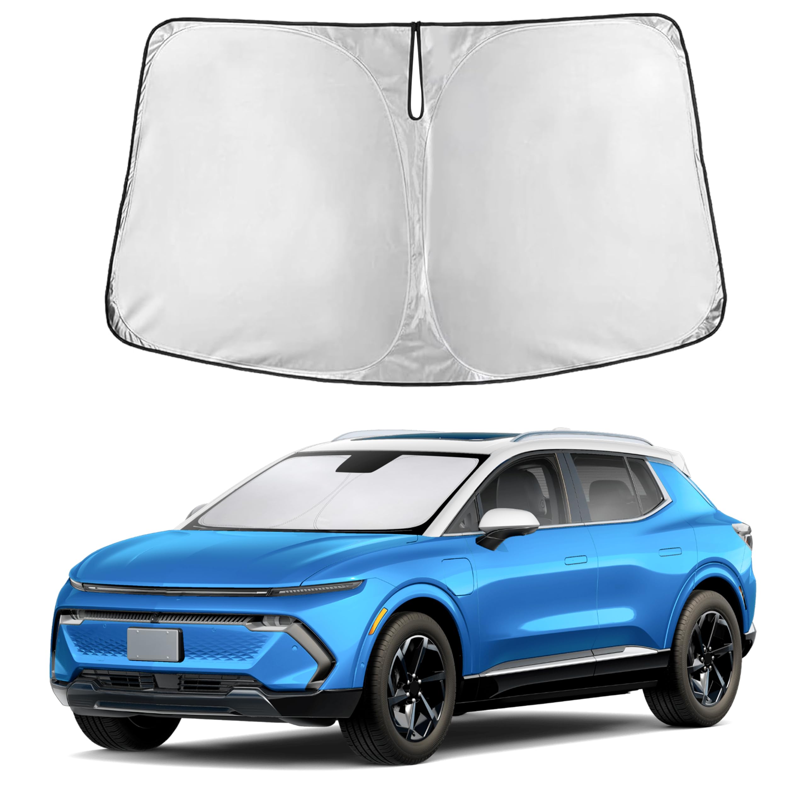 Reflective RV Windshield Sunshade for UV & Heat Protection