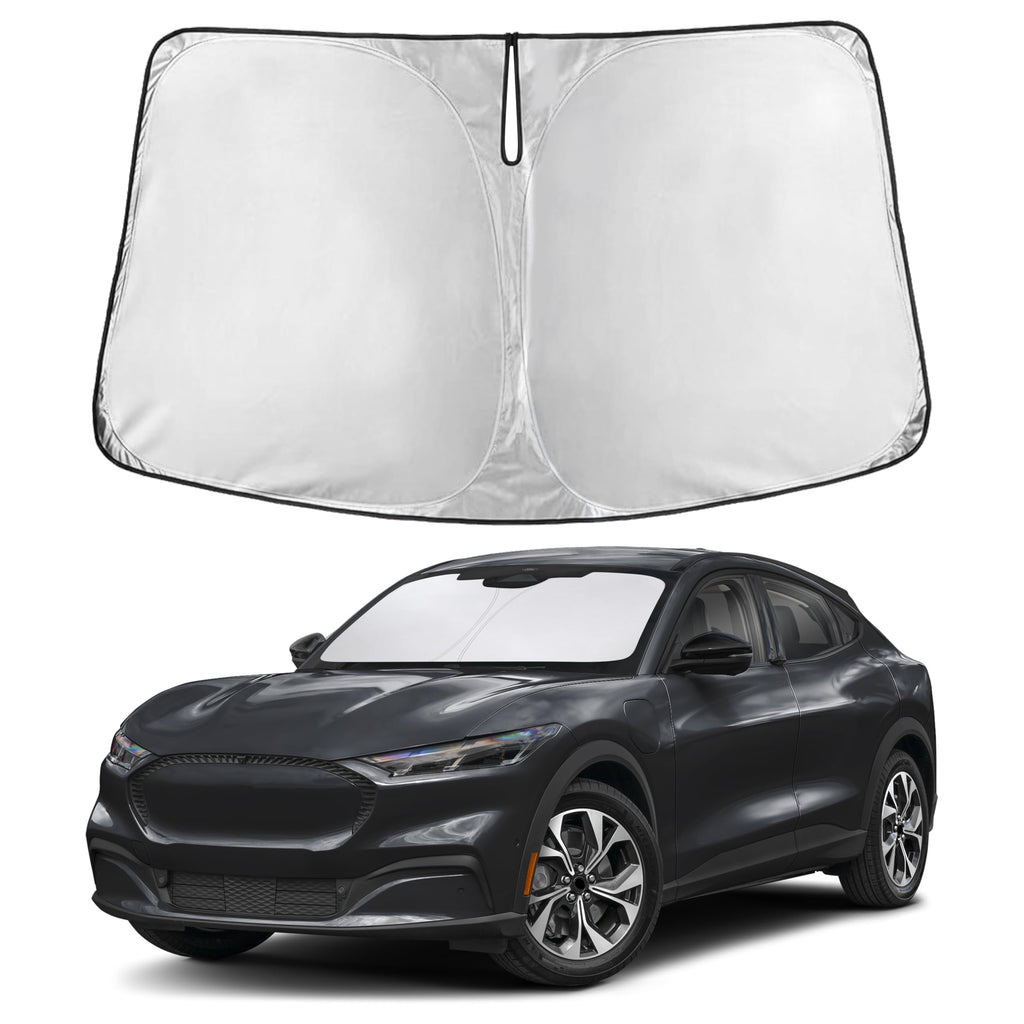 Reflective RV Windshield Sunshade for UV & Heat Protection