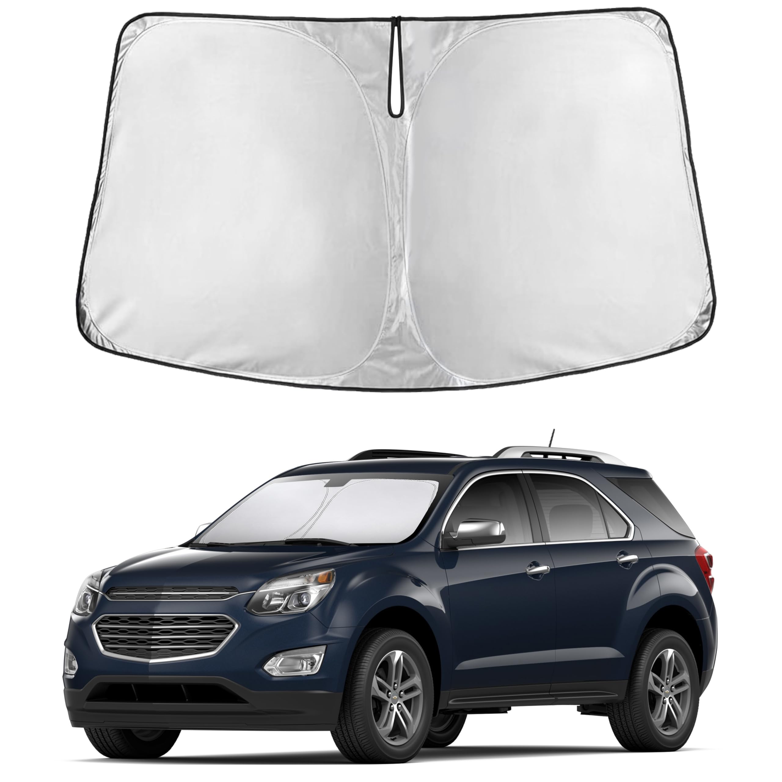Reflective RV Windshield Sunshade for UV & Heat Protection