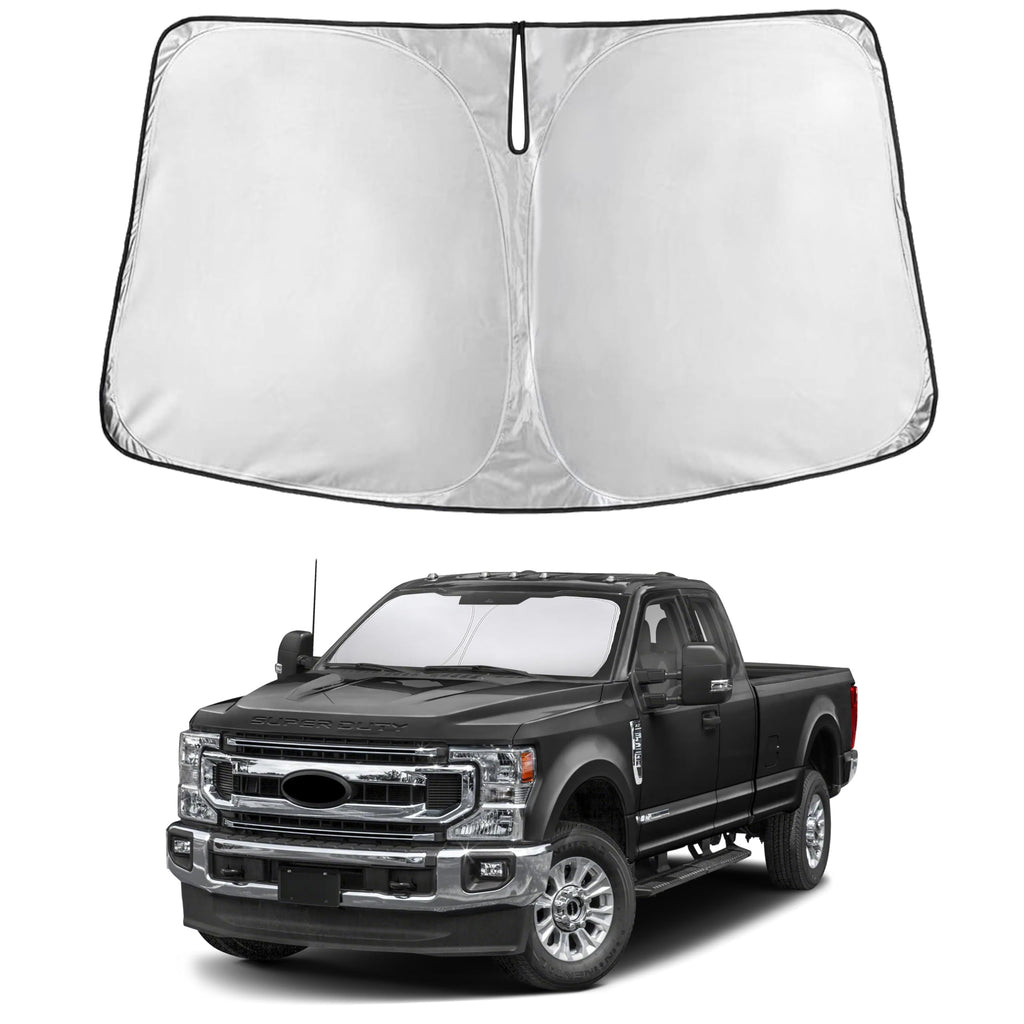 Reflective RV Windshield Sunshade for UV & Heat Protection