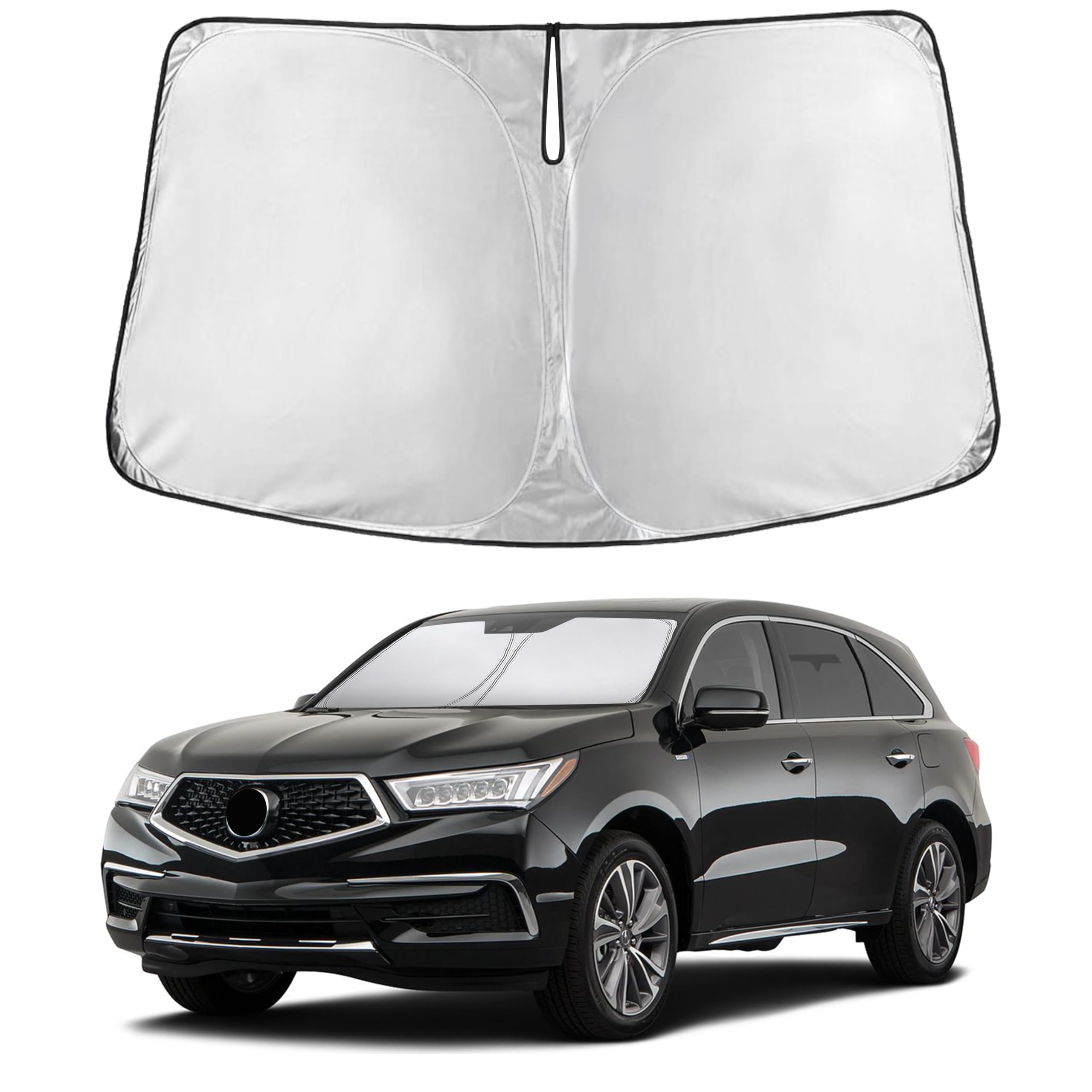 Reflective RV Windshield Sunshade for UV & Heat Protection