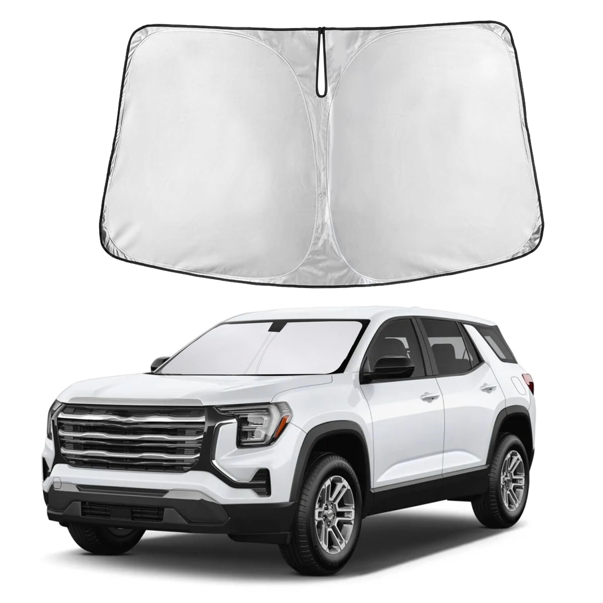 Front Windshield Sun Shade & Car Window Sun Visor