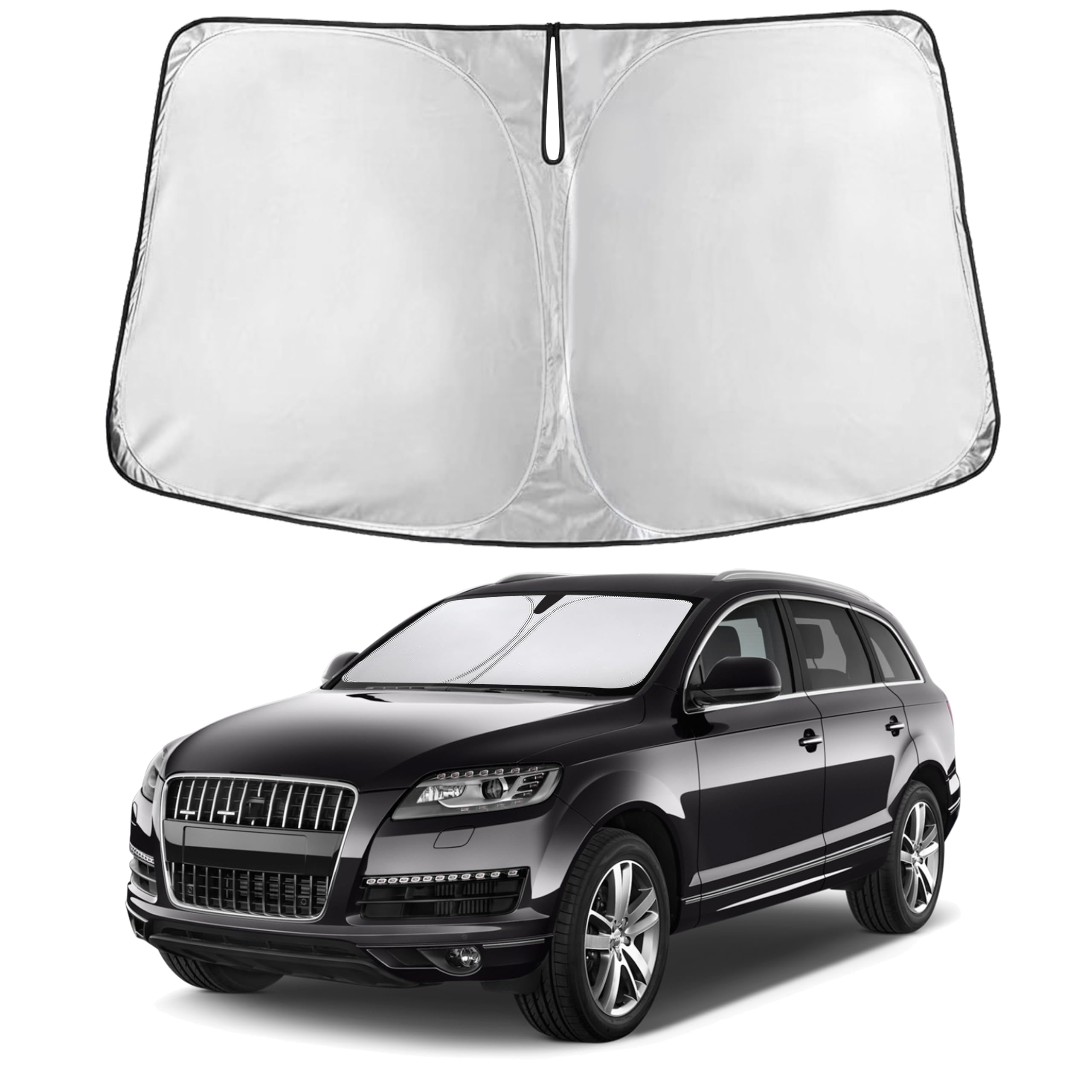 Reflective RV Windshield Sunshade for UV & Heat Protection