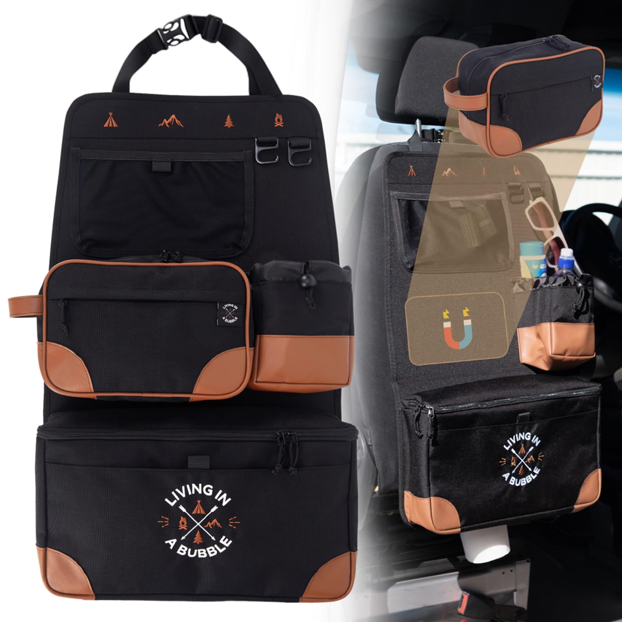 Premium Seatback Storage Organizer for Cars & Campervans