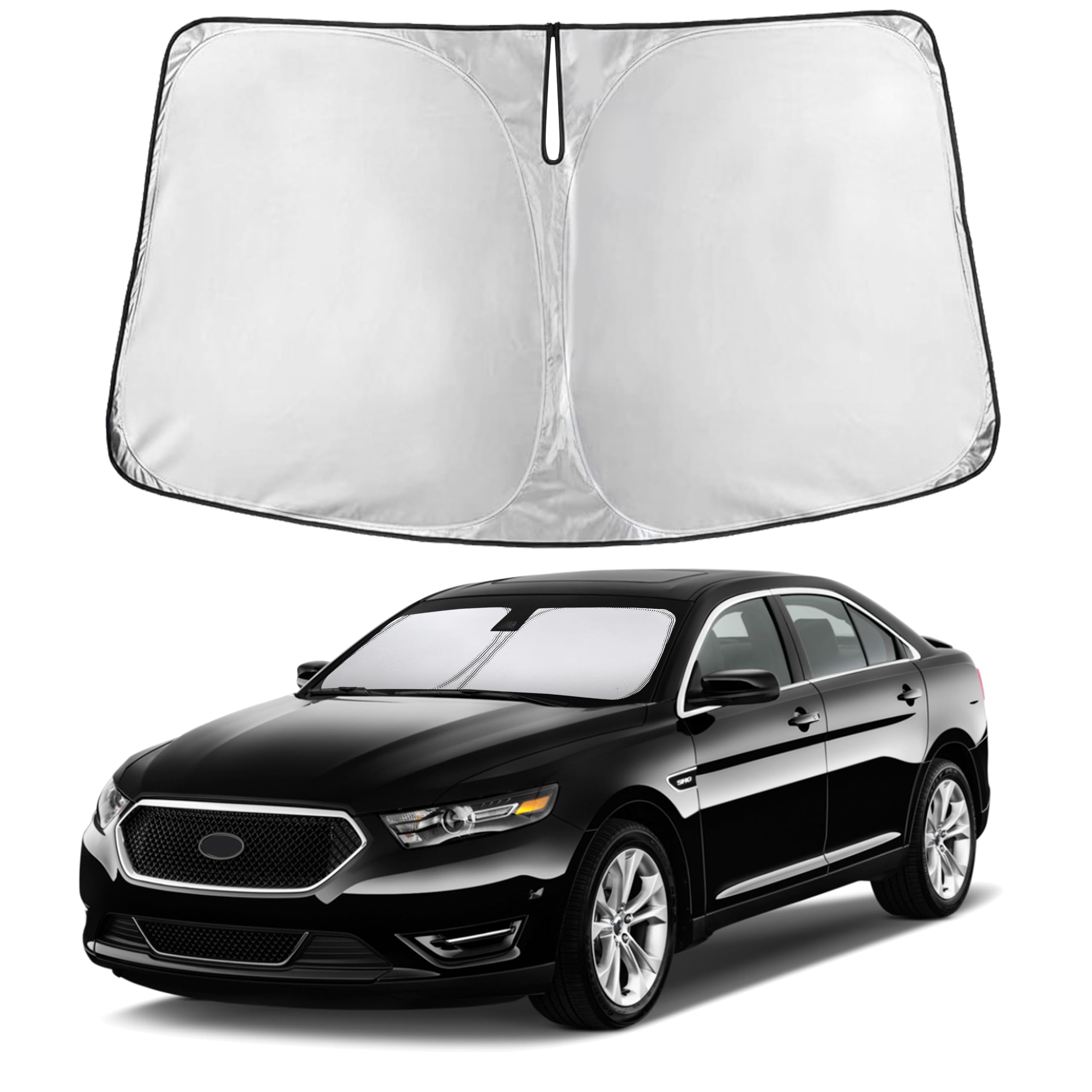 Reflective RV Windshield Sunshade for UV & Heat Protection