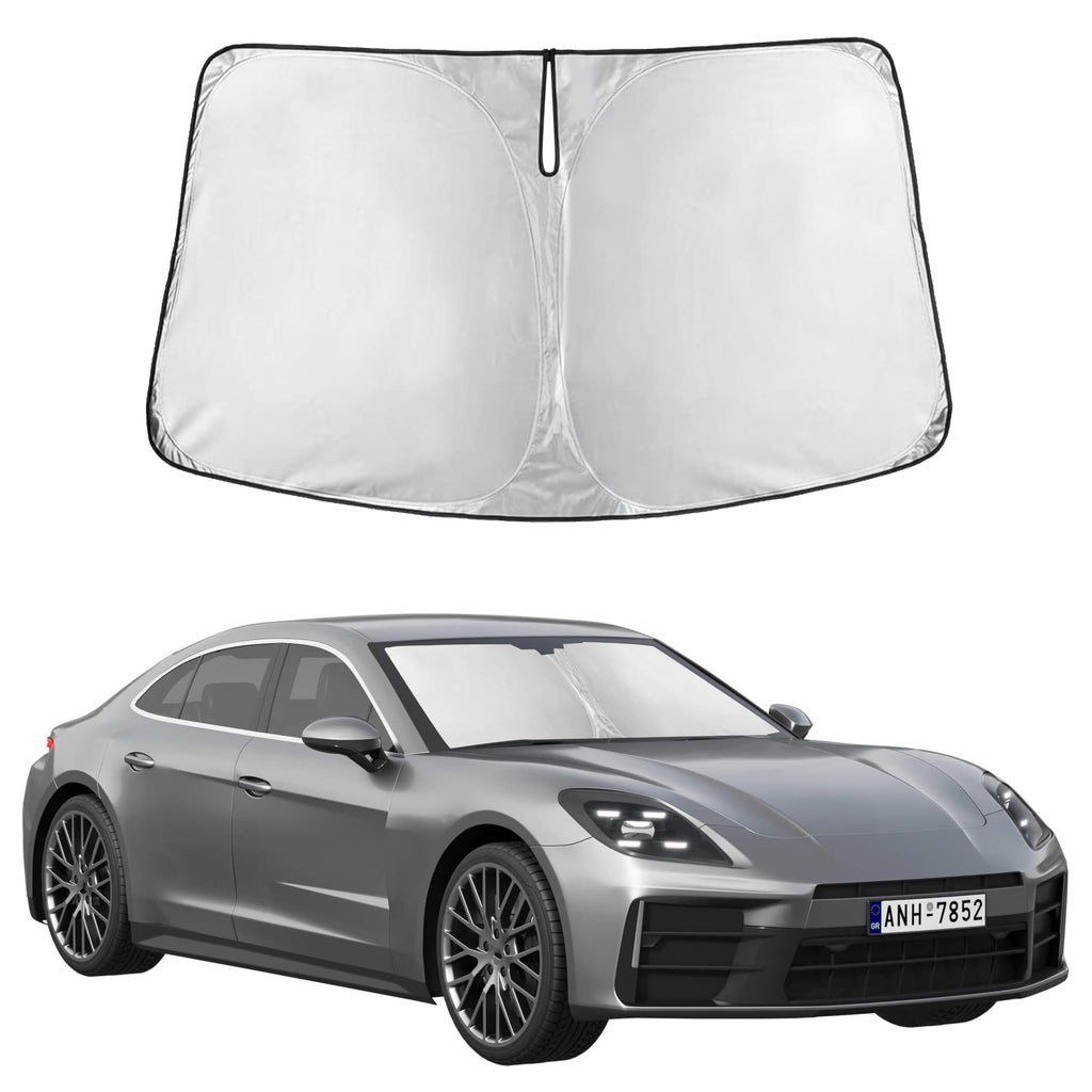 Front Windshield Sun Shade & Car Window Sun Visor