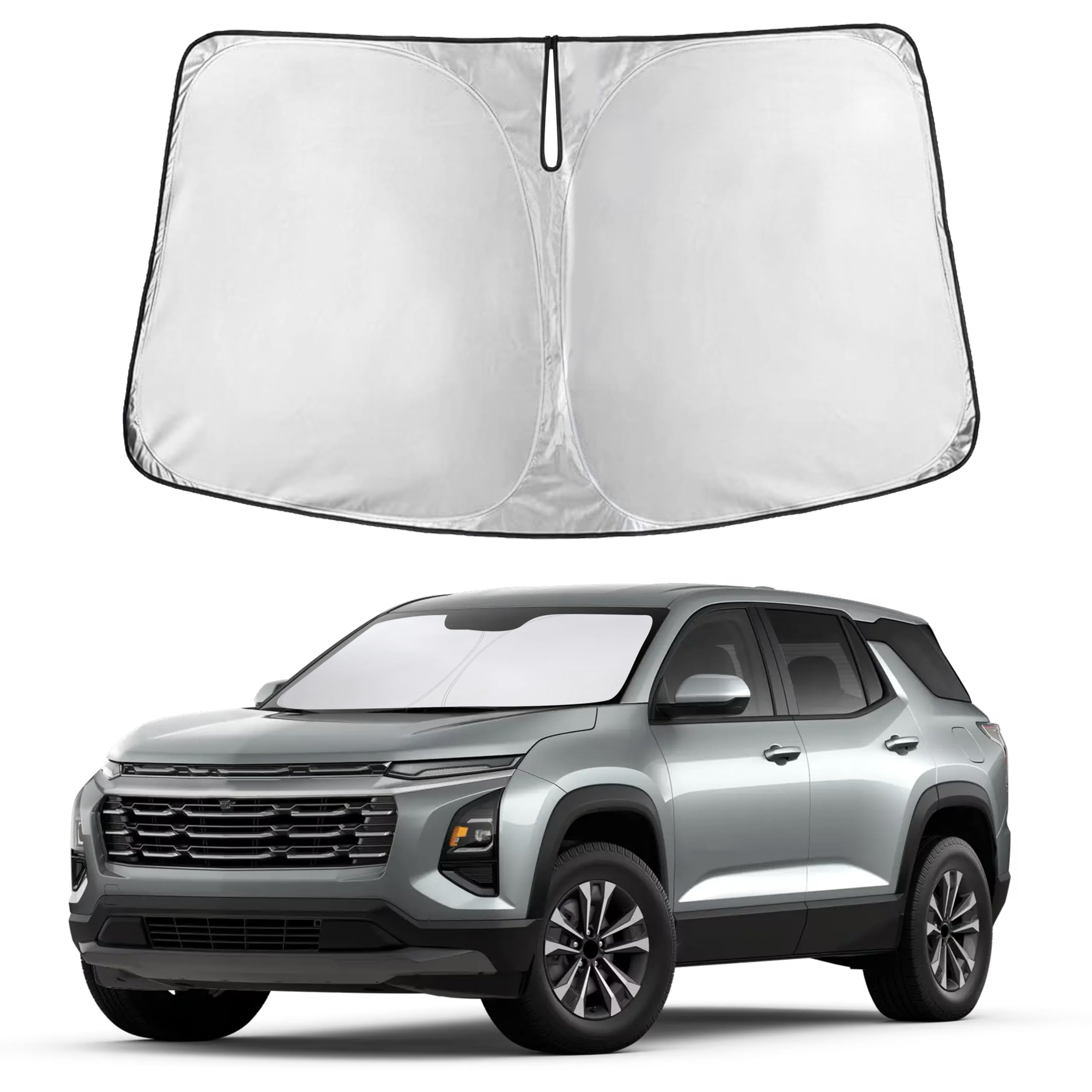 Front Windshield Sun Shade & Car Window Sun Visor
