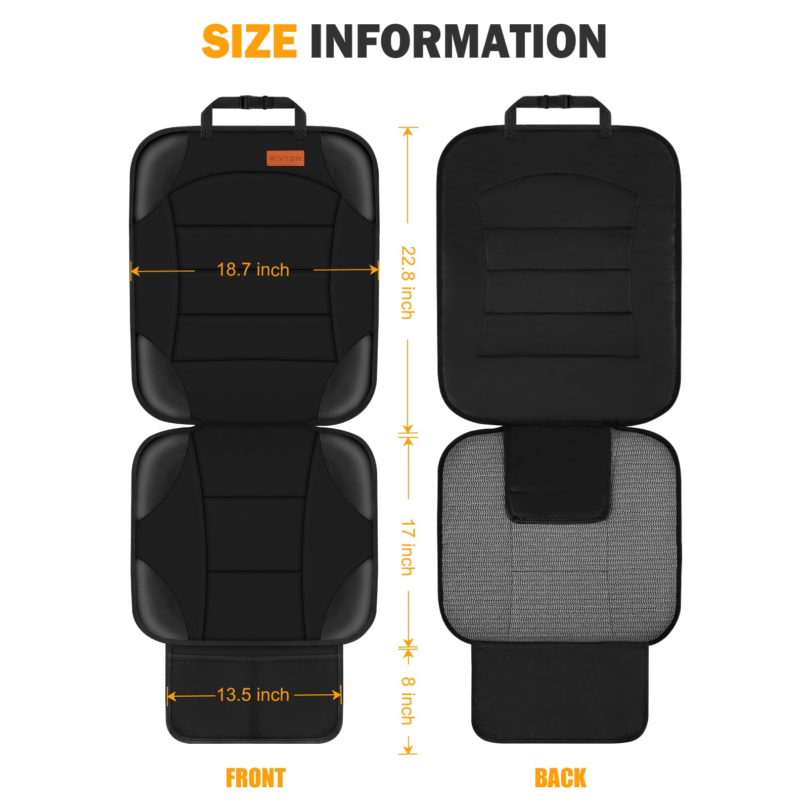 Child Car Seat Protector Cushion for Leather Seats