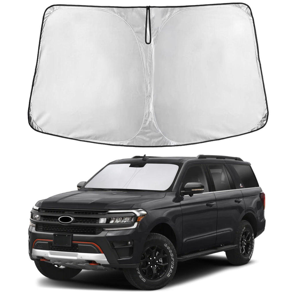 Reflective RV Windshield Sunshade for UV & Heat Protection