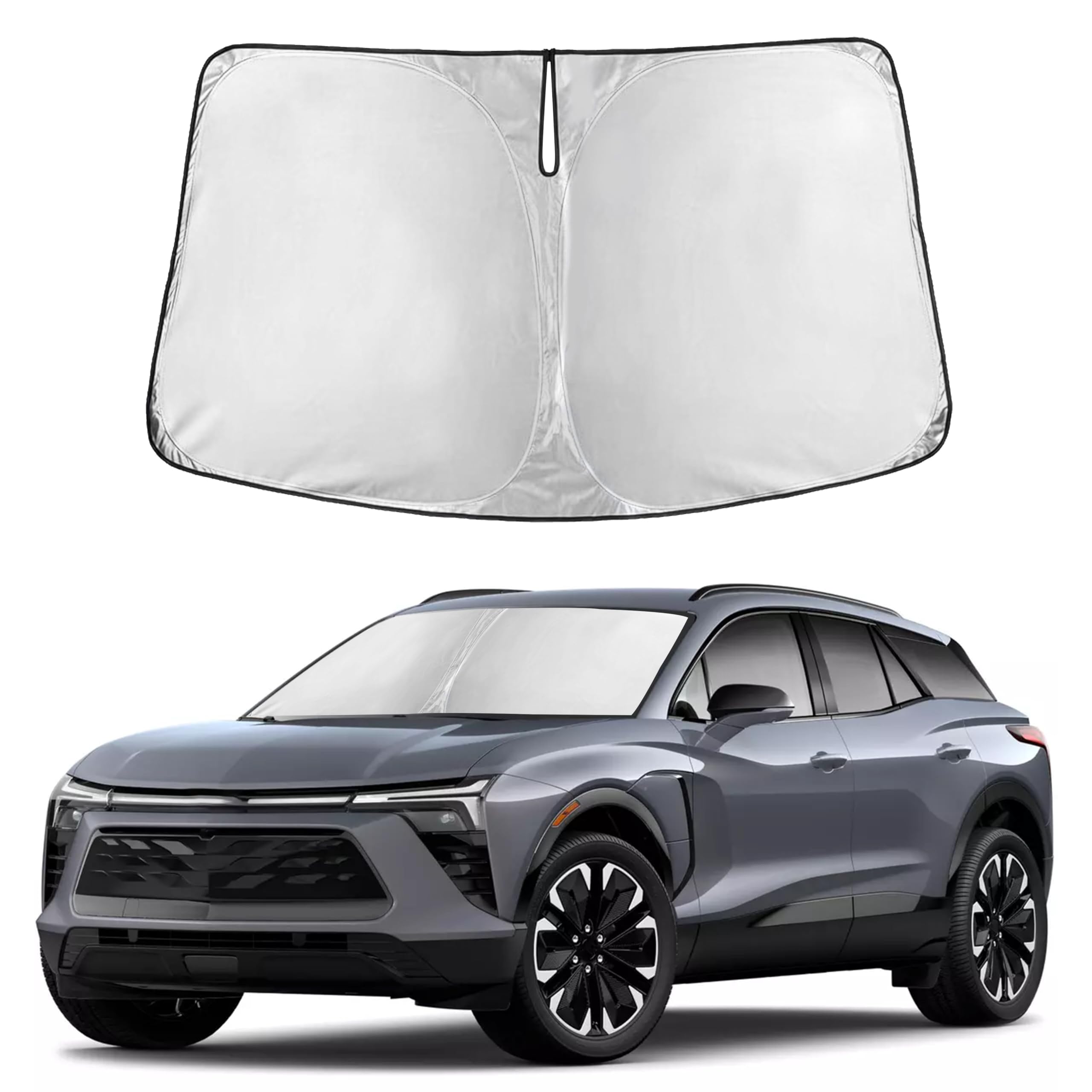 Front Windshield Sun Shade & Car Window Sun Visor