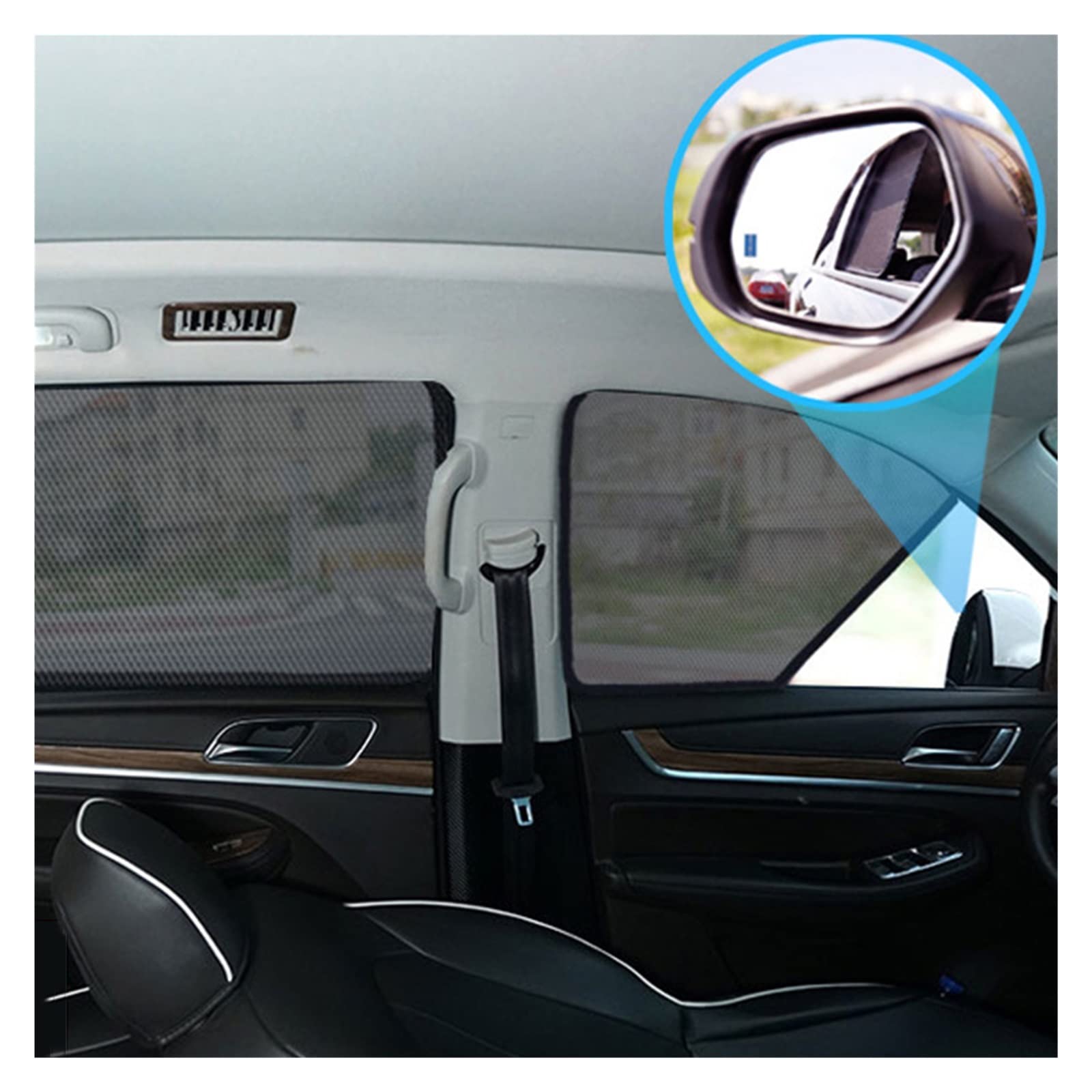 Magnetic Window Sun Shade Set for Lexus ES 2019–2023