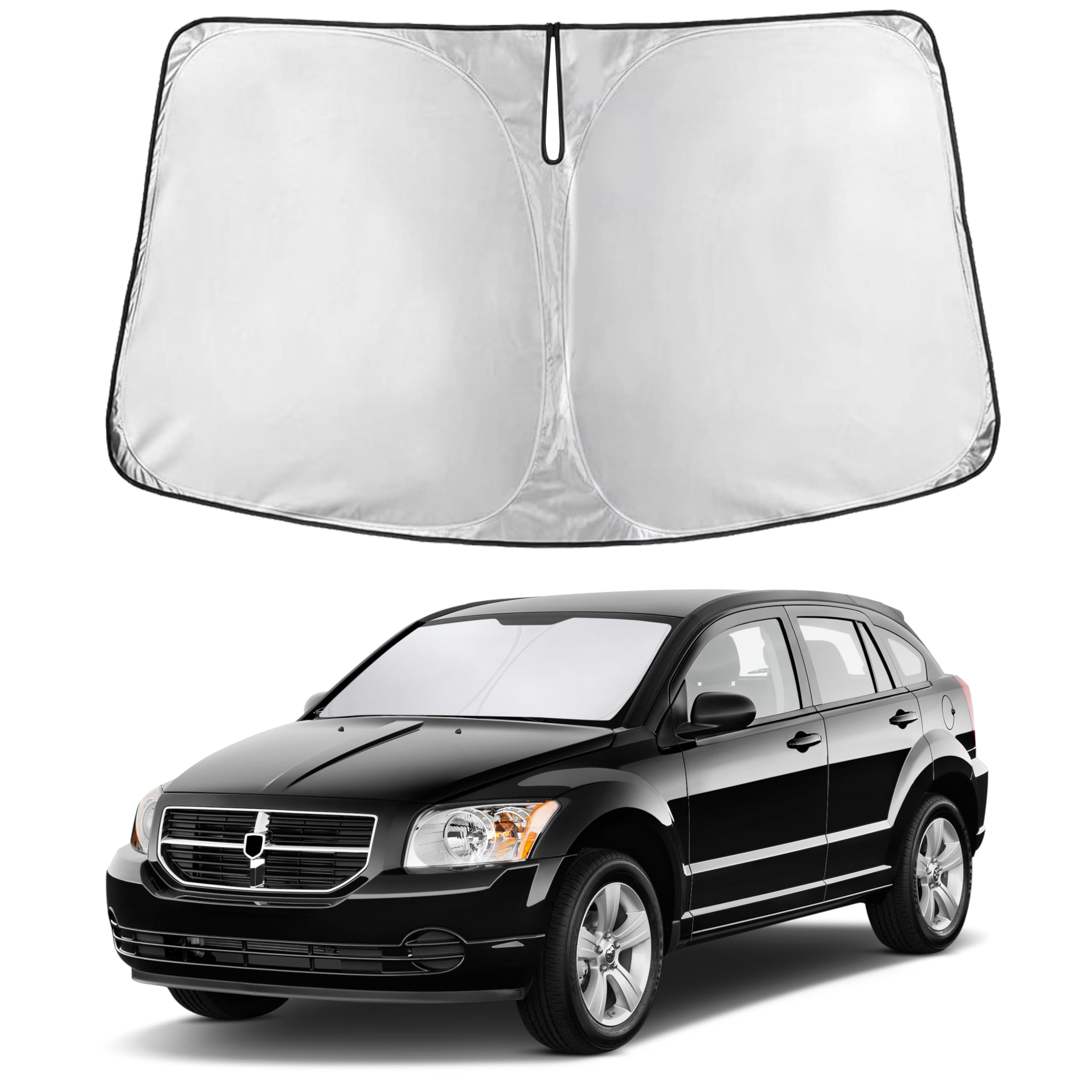 Reflective RV Windshield Sunshade for UV & Heat Protection