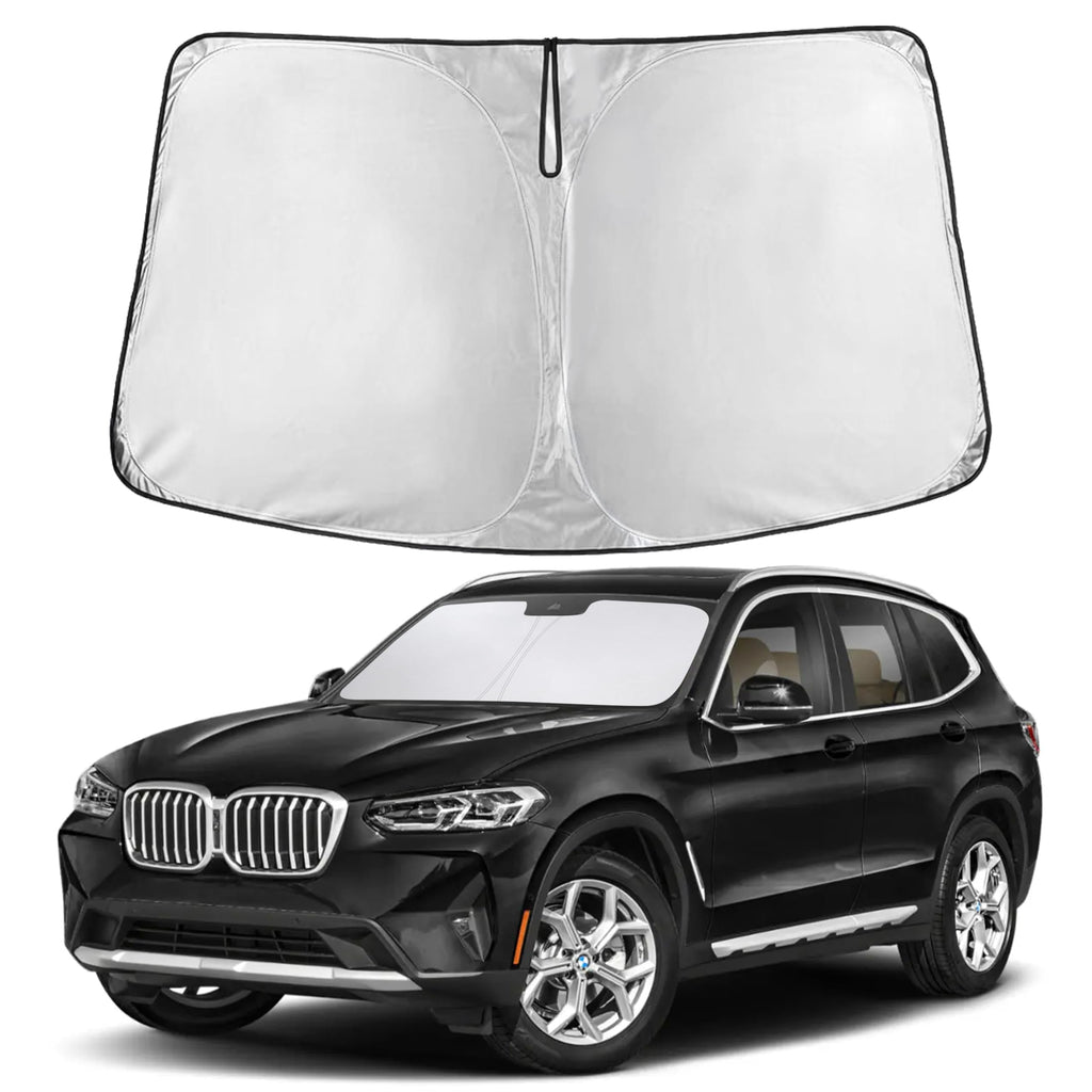 Reflective RV Windshield Sunshade for UV & Heat Protection