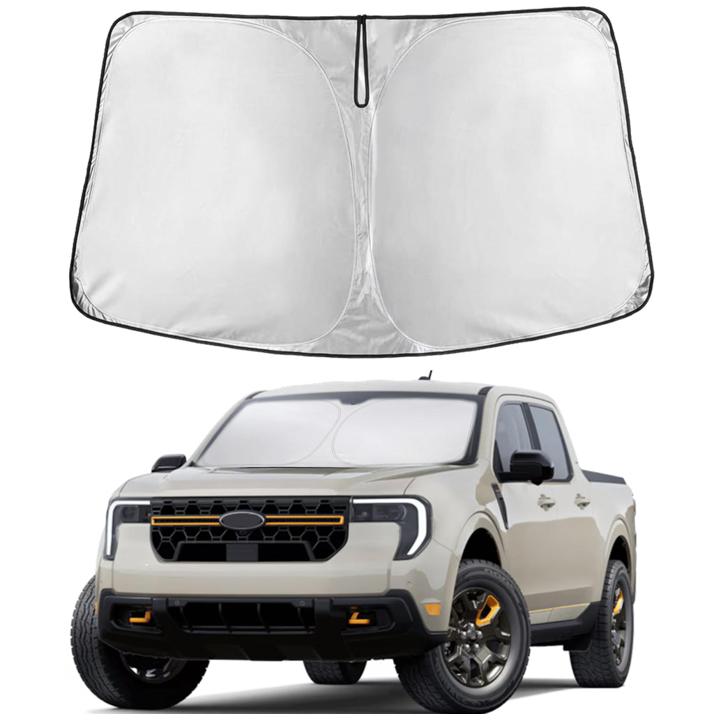 Reflective RV Windshield Sunshade for UV & Heat Protection