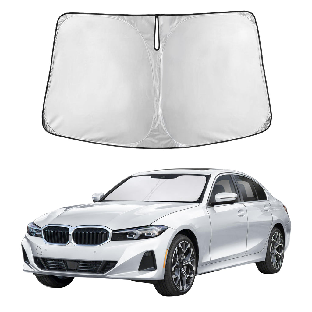 Front Windshield Sun Shade & Car Window Sun Visor