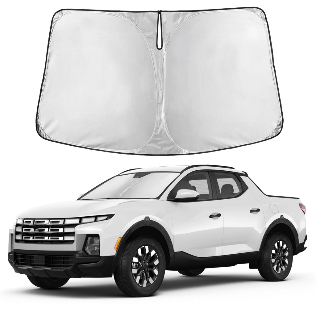 Front Windshield Sun Shade & Car Window Sun Visor