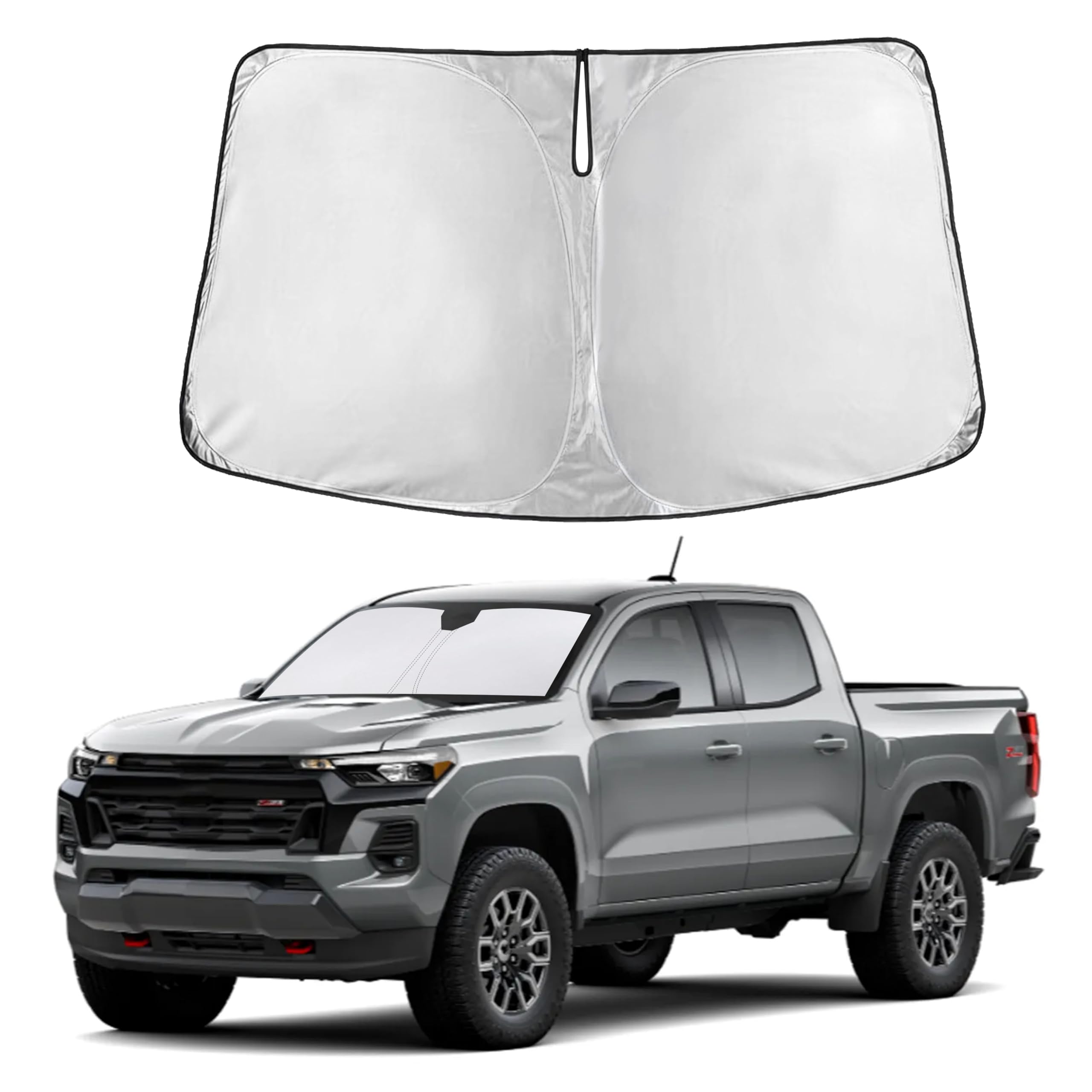 Front Windshield Sun Shade & Car Window Sun Visor