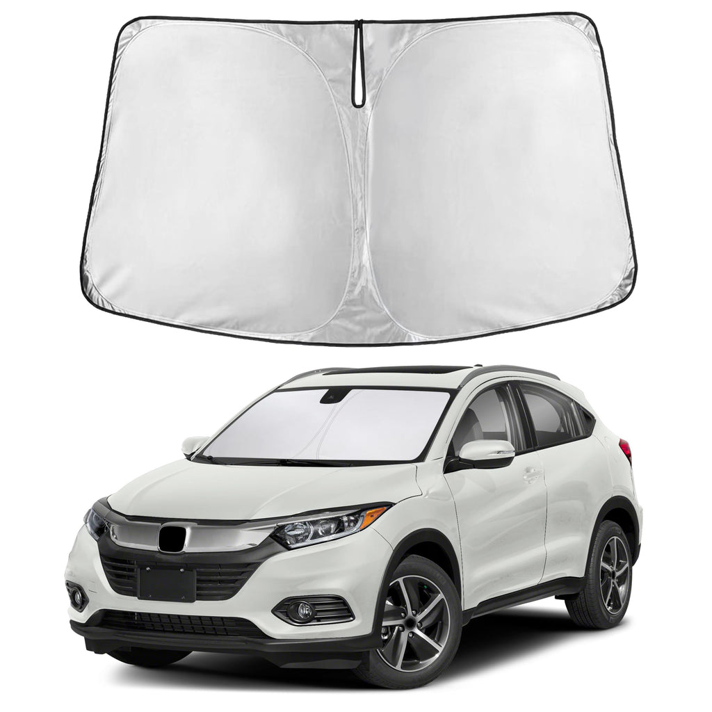 Front Windshield Sun Shade & Car Window Sun Visor