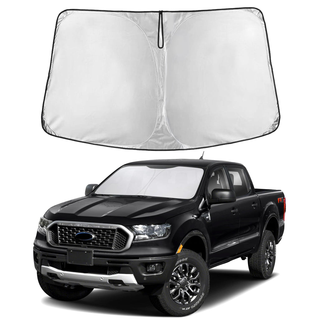 Reflective RV Windshield Sunshade for UV & Heat Protection