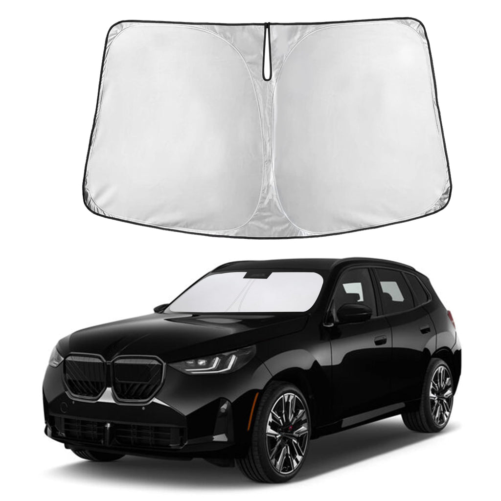 Front Windshield Sun Shade & Car Window Sun Visor
