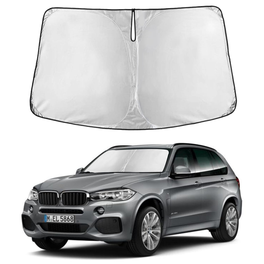 Front Windshield Sun Shade & Car Window Sun Visor