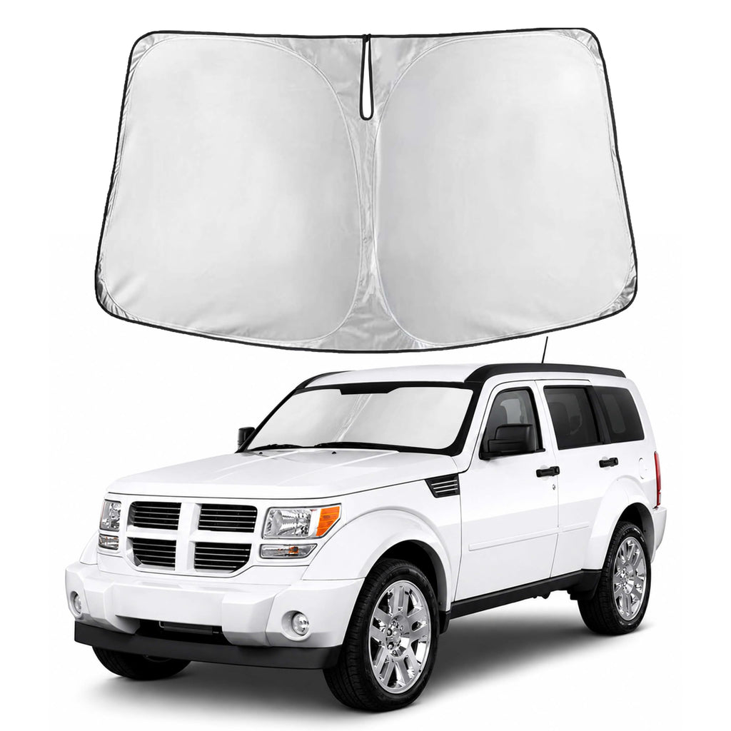 Reflective RV Windshield Sunshade for UV & Heat Protection