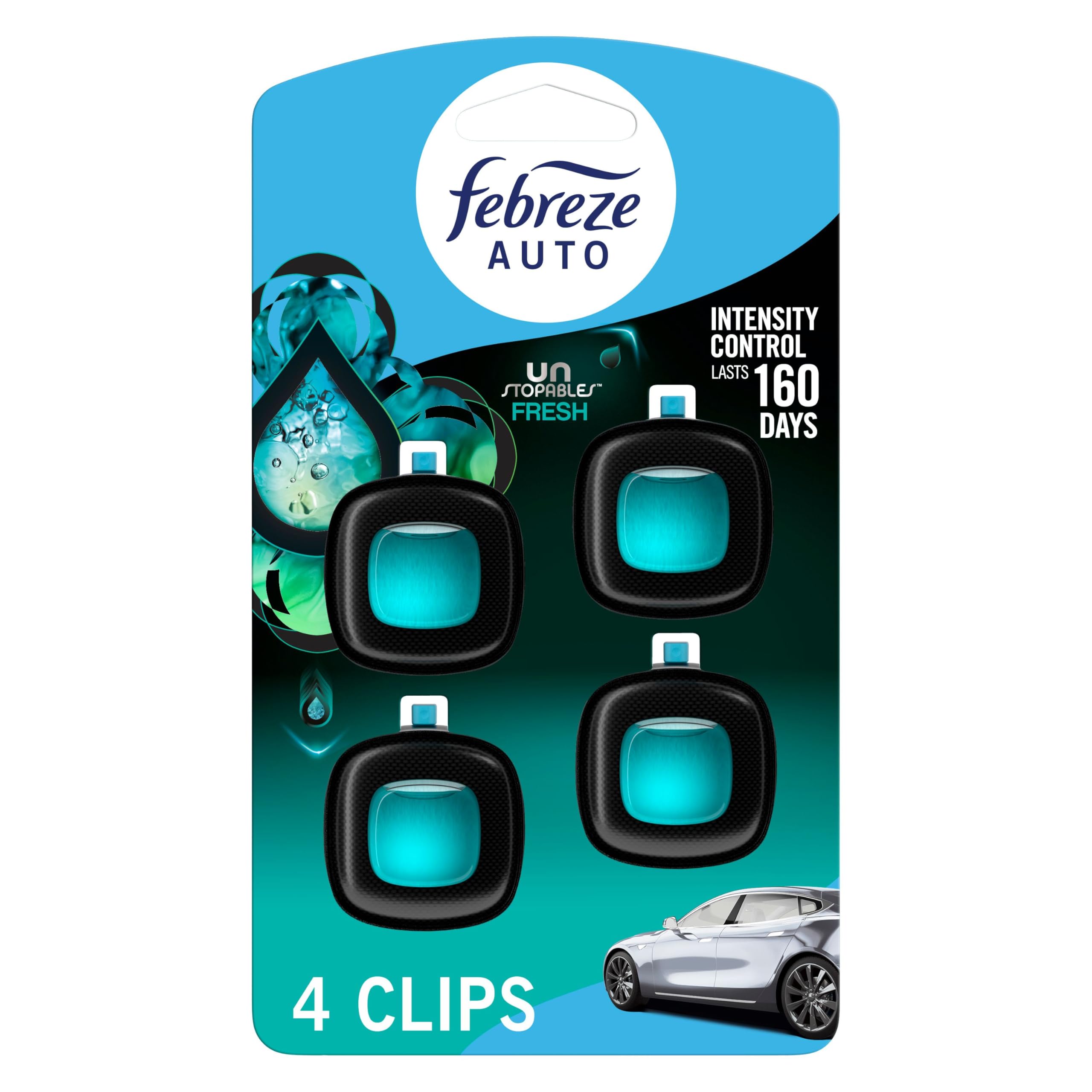 Car Vent Clip Air Freshener & Odor Deodorizer